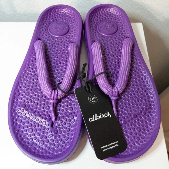 allbirds Shoes Allbirds Purple Flipflops Poshmark
